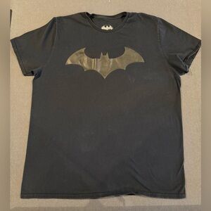 Batman Logo Black Shirt Size 2XL